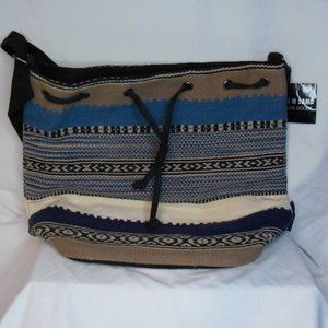 Sun N Sand Vintage 90's Casual Goods Cinch Tote Bag NWT